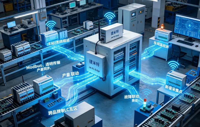 基于工业无线网桥完成小型电子厂新旧 plc 无线串口互通改造应用案例